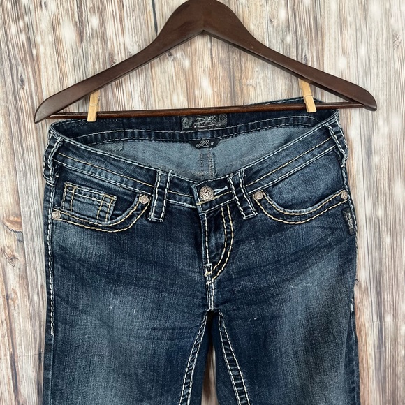 Silver Aiko Bootcut Jeans - Picture 7 of 11